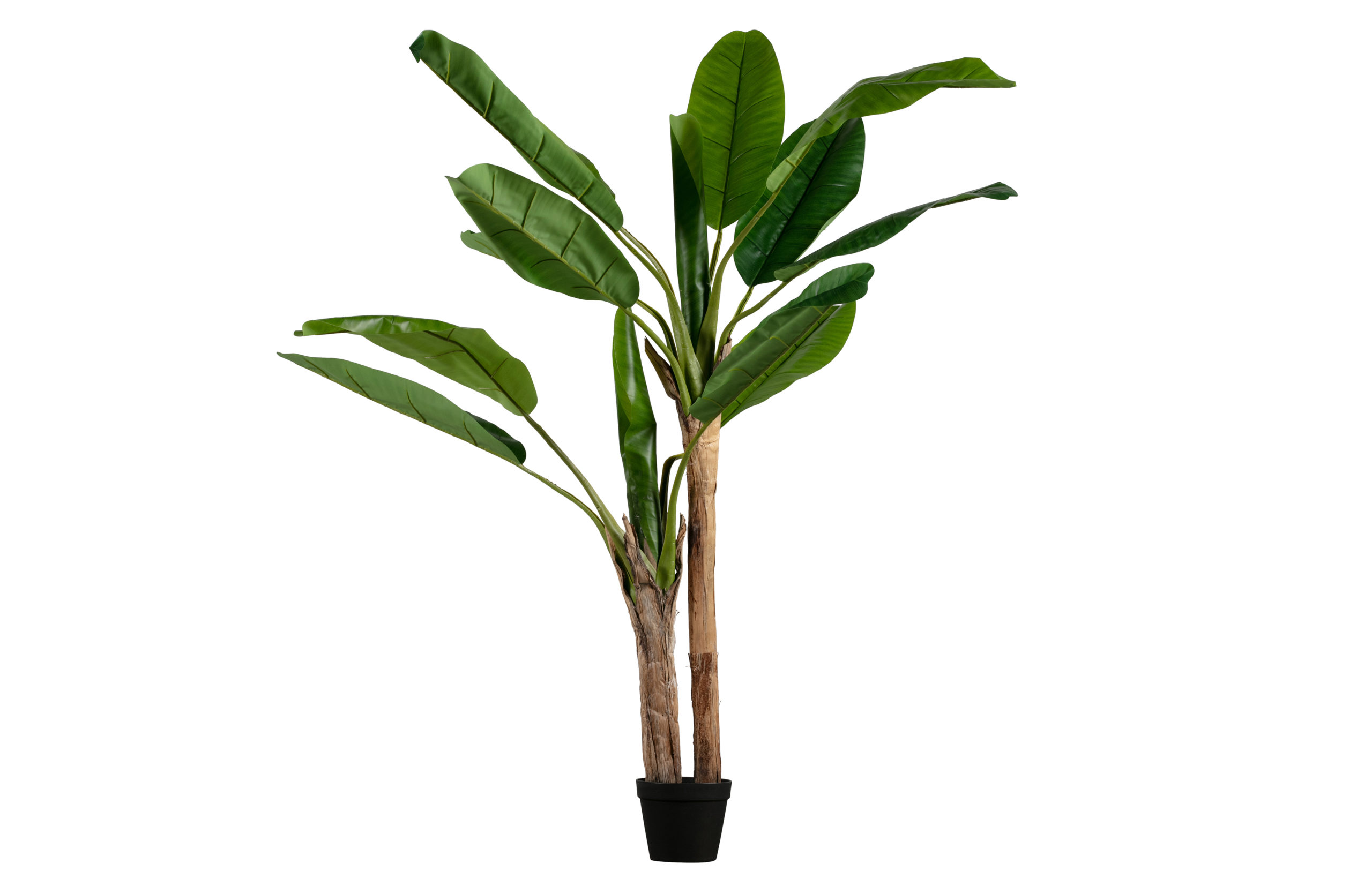 WOOOD Bananenplant Kunstplant - Groen - 97x138x95