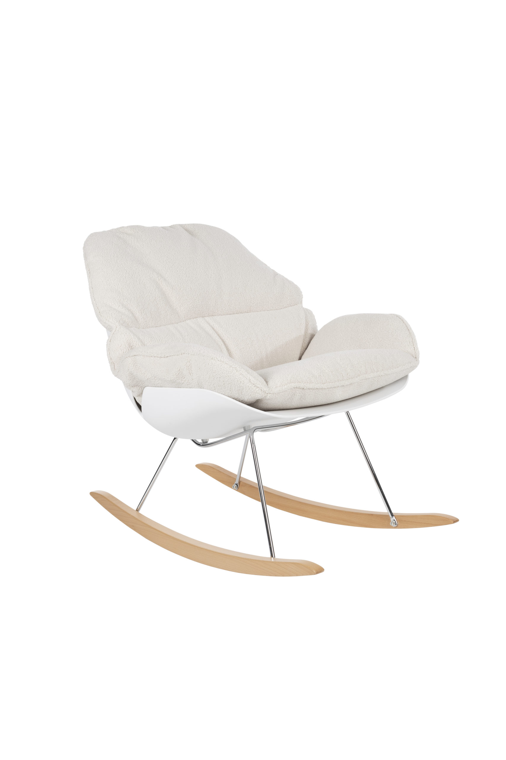 Fauteuil Rocky - Off White Teddy