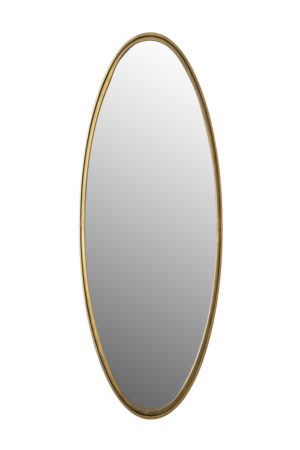 Mirror Matz Oval L Antique Brass
