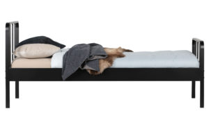 Mees Bed Metaal Zwart 90×200 Cm