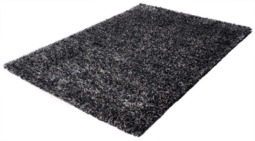 Vloerkleed Hamar zwart/grijs (300x240 cm)